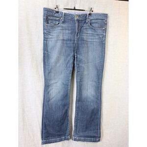 GAP Long & Lean Bootcut Jeans Women's 16R Medium Wash Denim